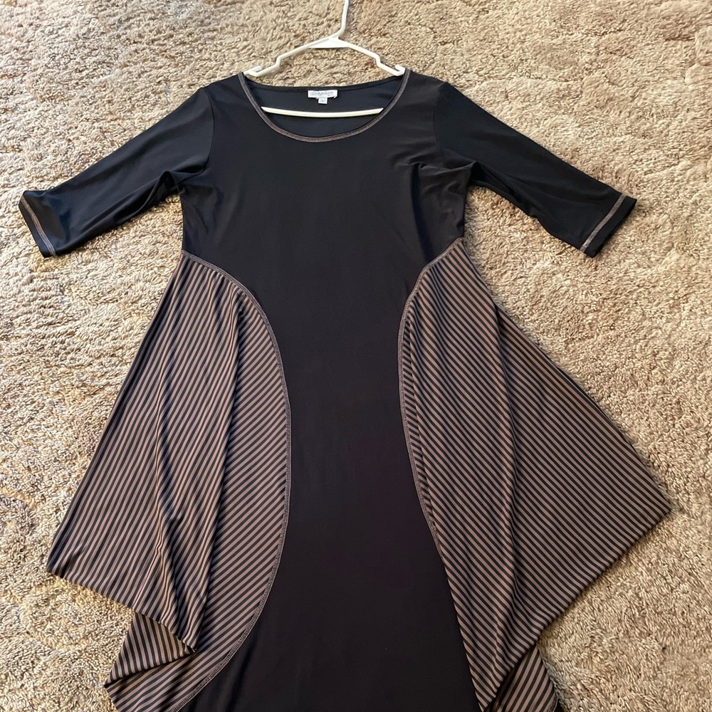 Black&Brown Dress…. A must have!